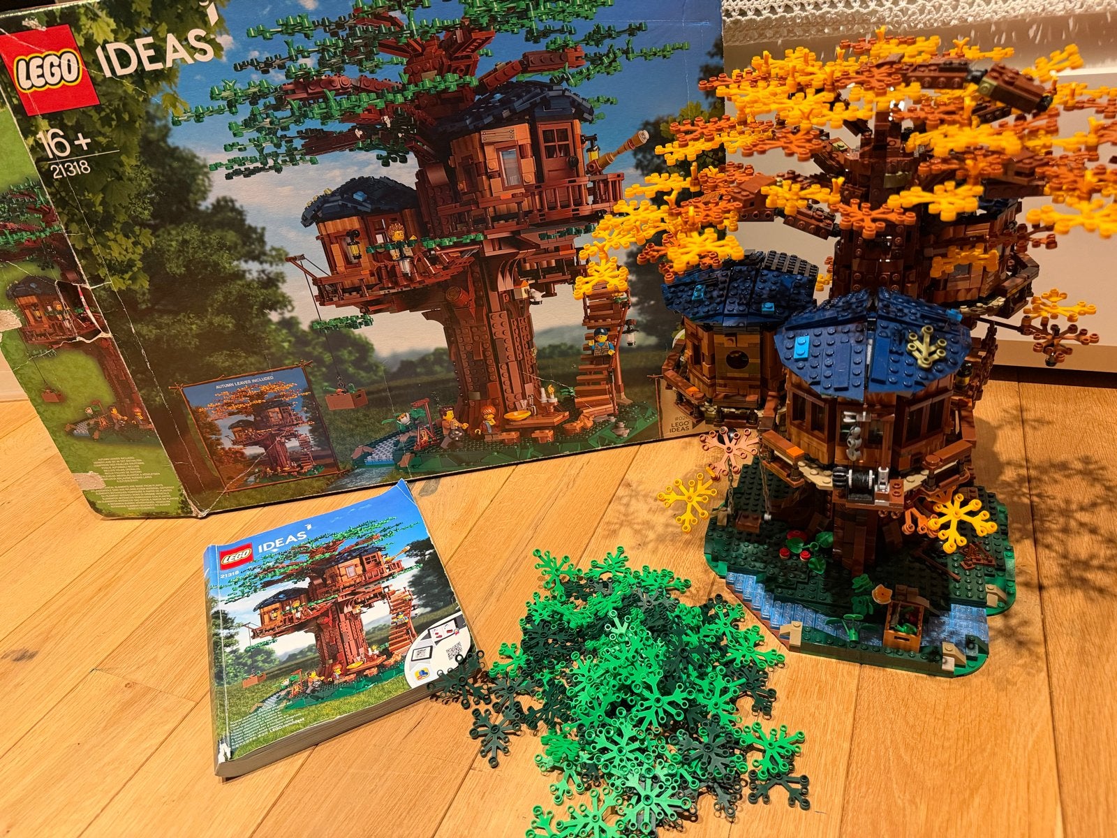 Lego Ideas Boomhut 21318, Lego, Ophalen of Verzenden, Compleet, Complete set