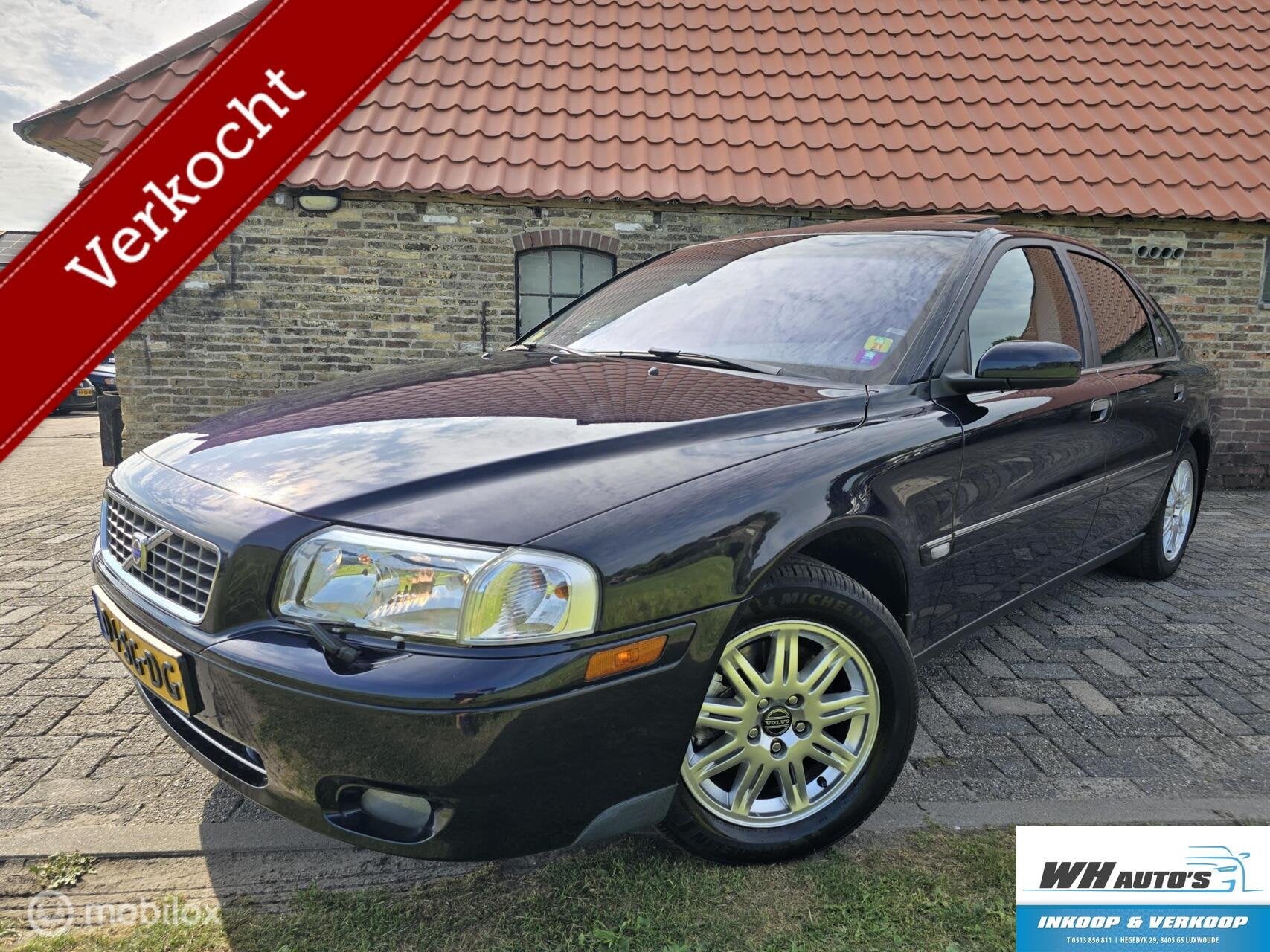 Volvo S80 2.5T Summum Super netjes!, Auto's, Volvo, Bedrijf, Te koop, S80, ABS, Airbags, Airconditioning, Alarm, Automatische klimaatregeling
