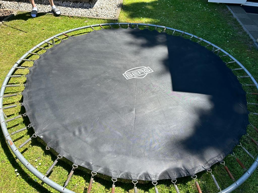 Trampolinedoek merk BERG, Ophalen, Gebruikt