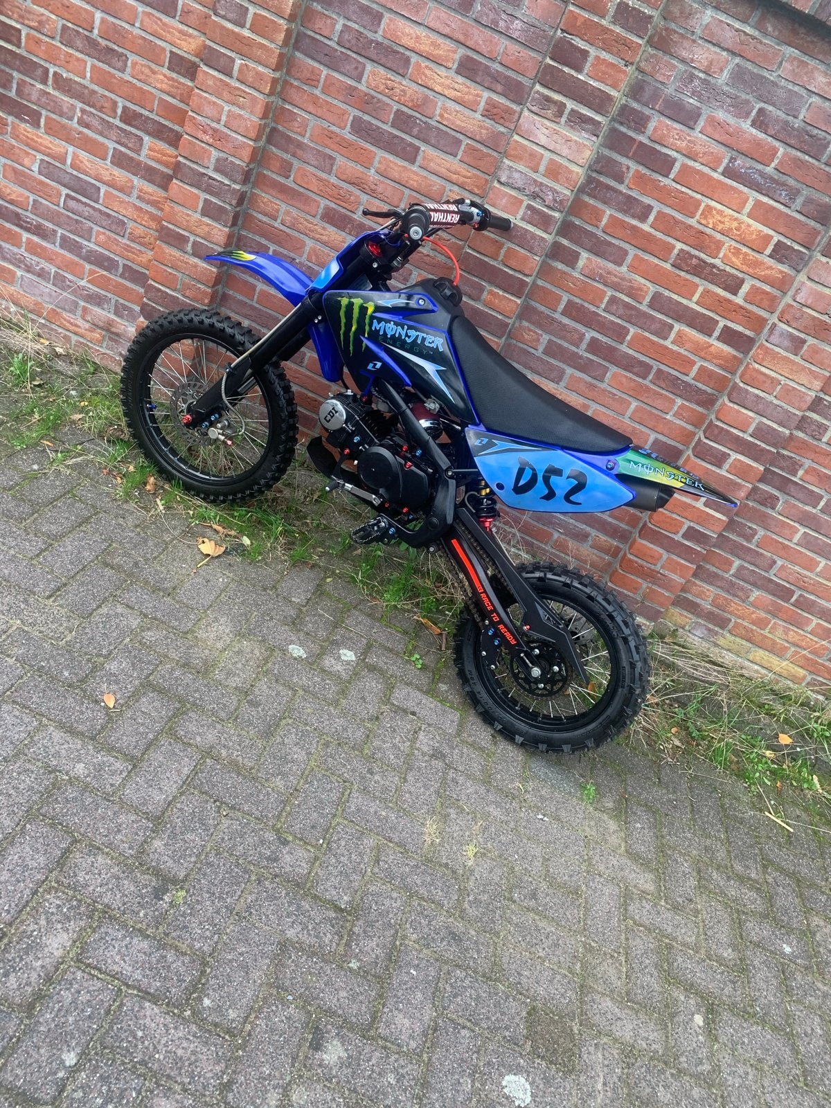 Pitbike 125cc - Nieuwe achterband, rijdt perfect!, Ophalen of Verzenden, Gebruikt, Pitbike