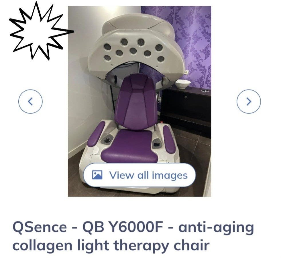 QSence - QB Y6000F - anti-aging collageen  lichttherapie, Ophalen, Zonnebank enkelzijdig, Minder dan 10 lampen