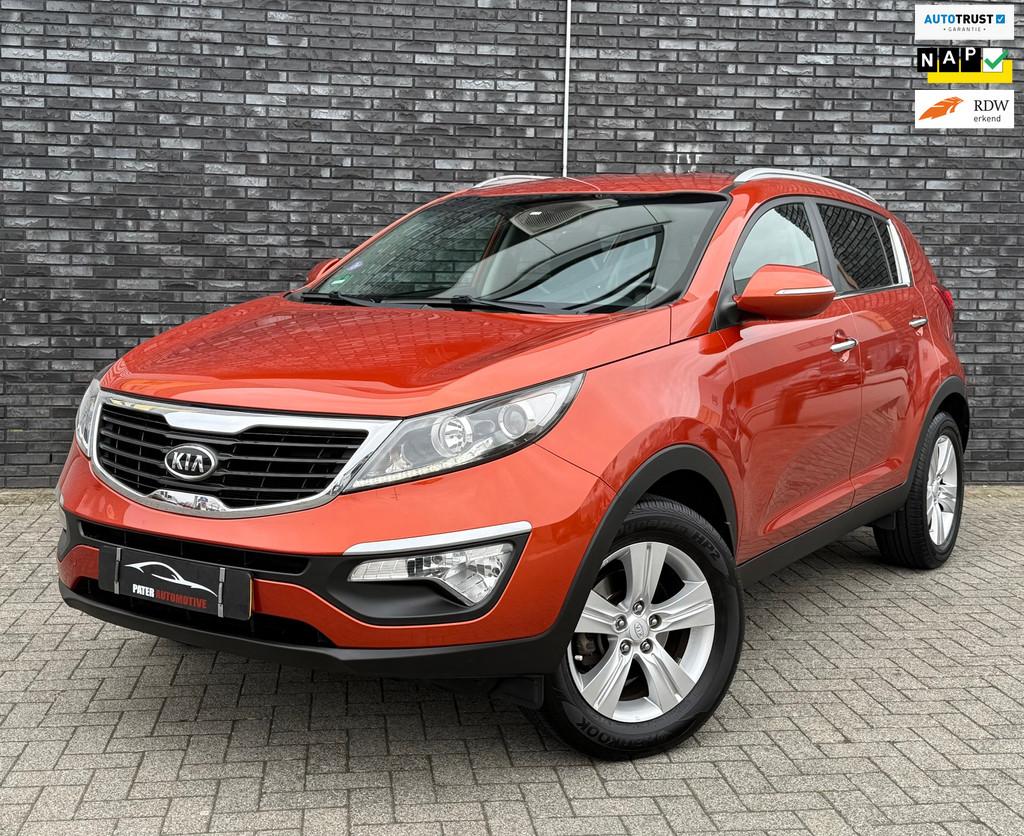 Kia Sportage 2.0 X-ecutive Plus Pack 163pk|NAP|Cruise|1900kg, Gebruikt, Zwart, Bluetooth, Leder en Stof