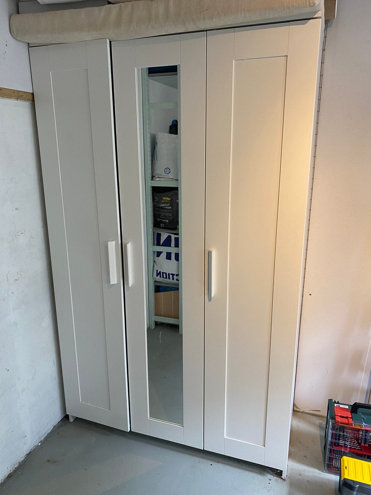Ikea Brimnes kledingkast 118x190x50, Ophalen, 100 tot 150 cm, Zo goed als nieuw, 150 tot 200 cm