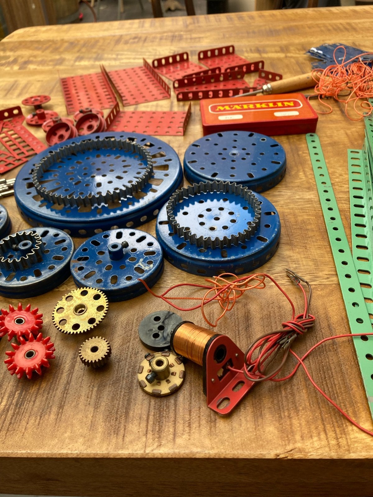 Märklin Metall vintage constructiespeelgoed, Ophalen of Verzenden