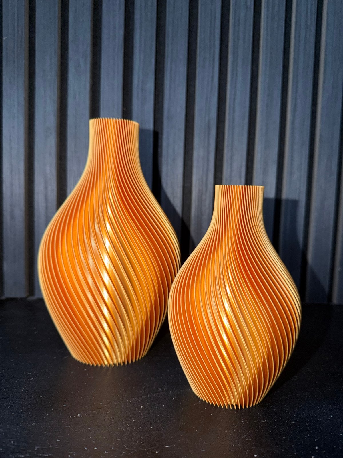 Vellura Designvaas – 15 & 20 cm – Uniek Spiraaldesign, Kunststof, 3D-geprint, Nieuw, Ophalen of Verzenden