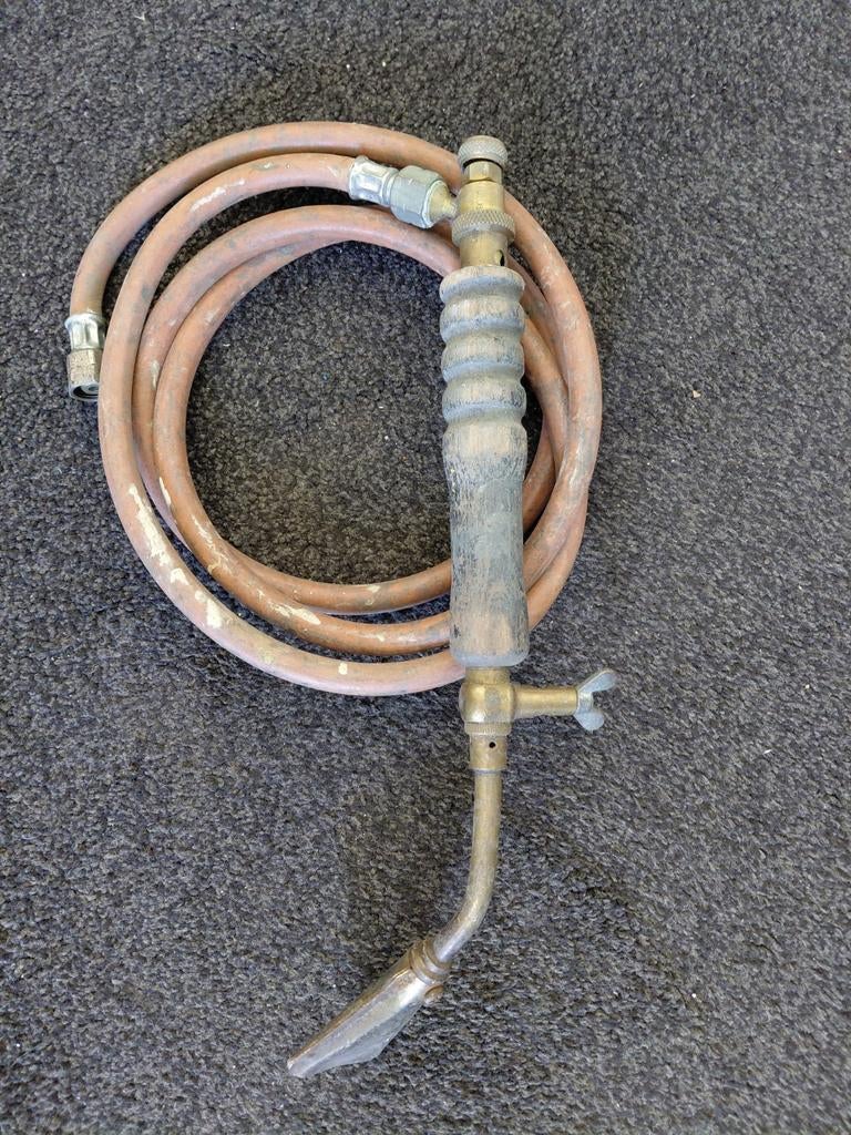 Oude lasbrander met slang, Ophalen of Verzenden, Gebruikt, Minder dan 150 ampère, Overige typen