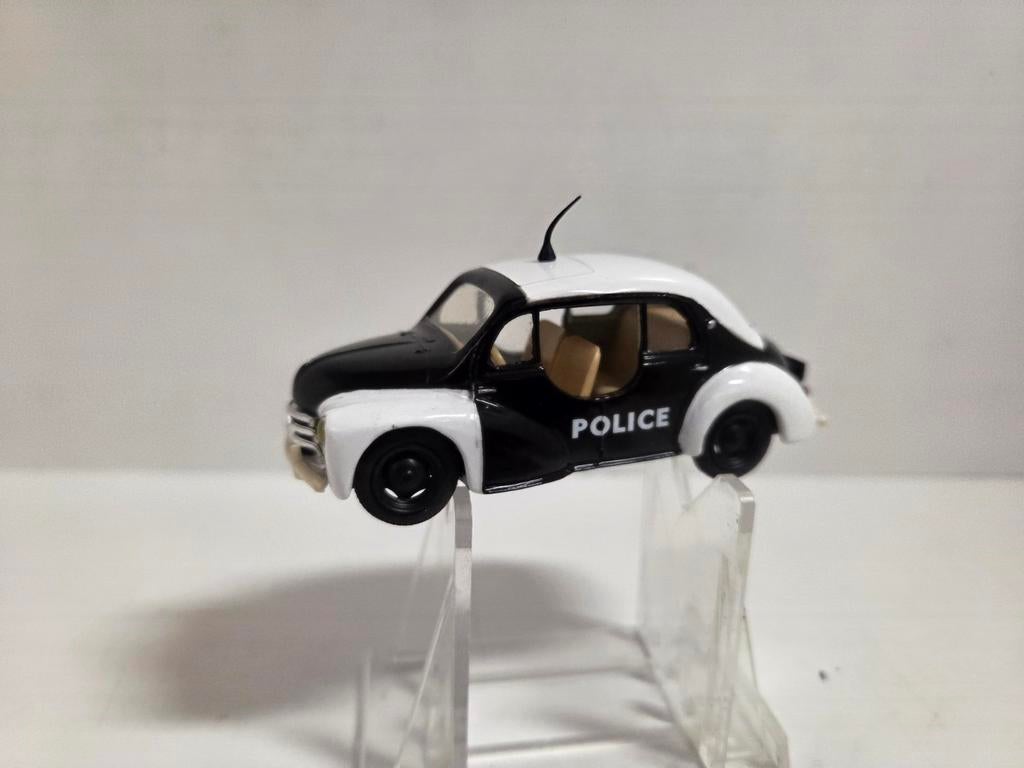 Eligor Renault 4CV Police 1:43, Hobby en Vrije tijd, Modelauto's | 1:43, Overige merken, Auto, ., Ophalen of Verzenden