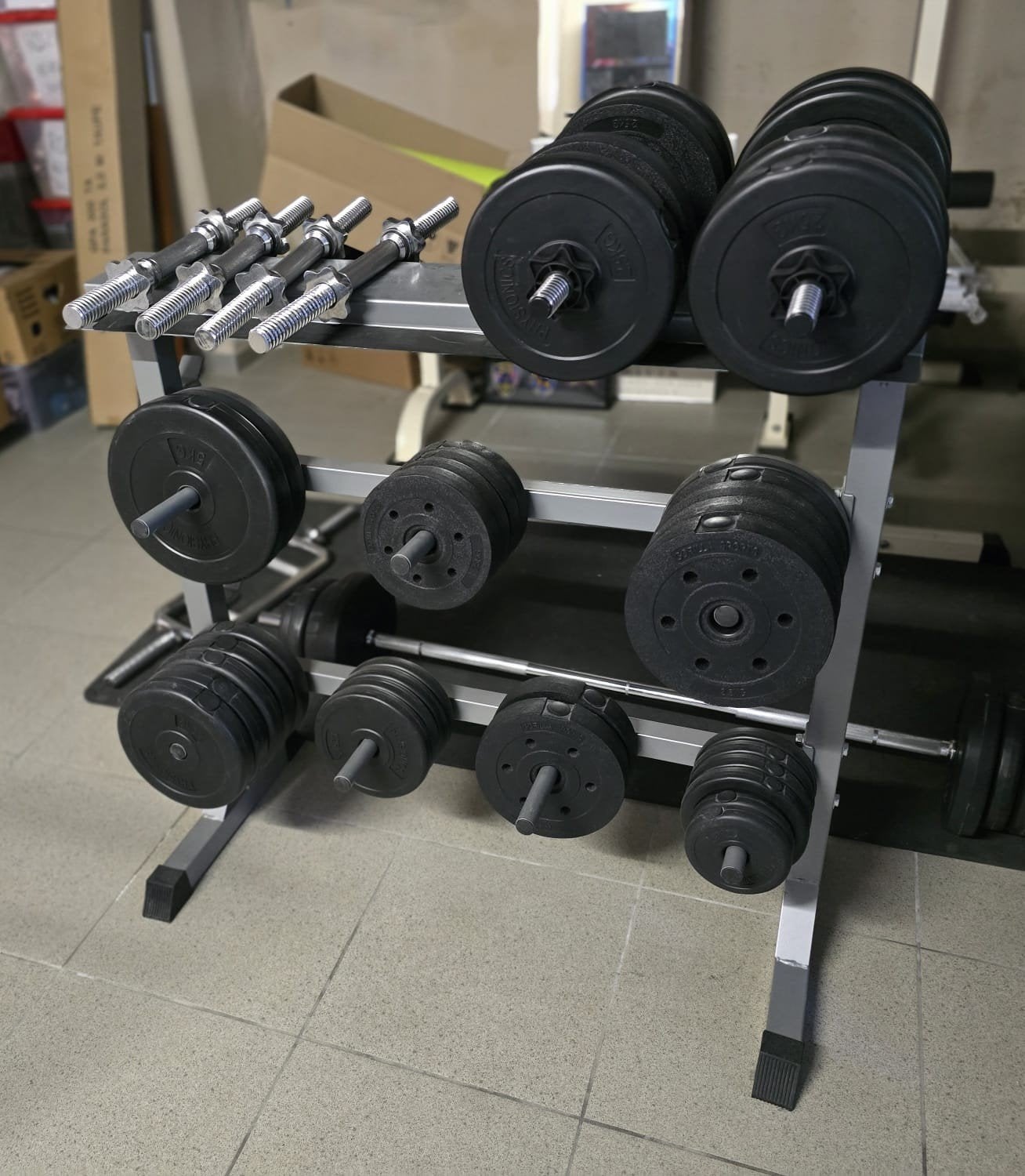 complete fitness toestellen, Ophalen, Fitnessbank
