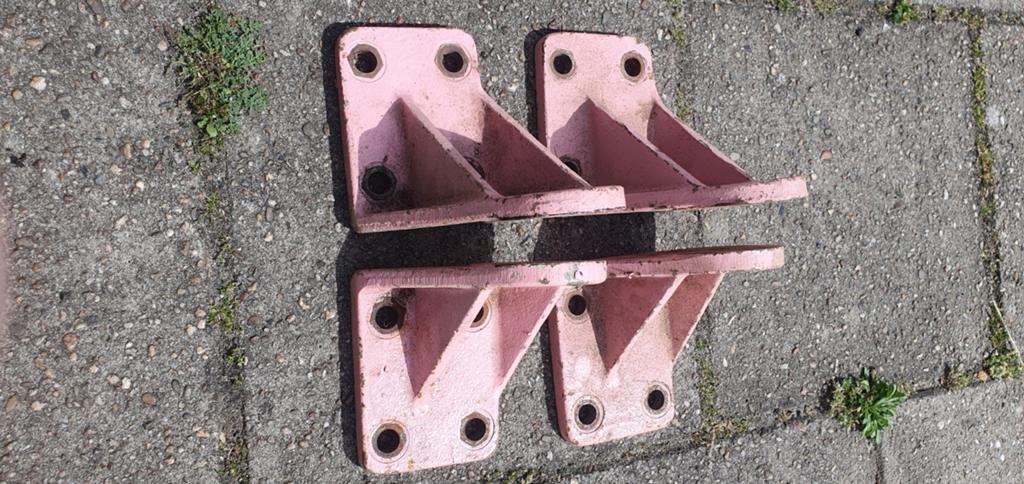 Motorsteunen DAF 575, Ophalen of Verzenden, Motor en Techniek, Zeilboot of Motorboot