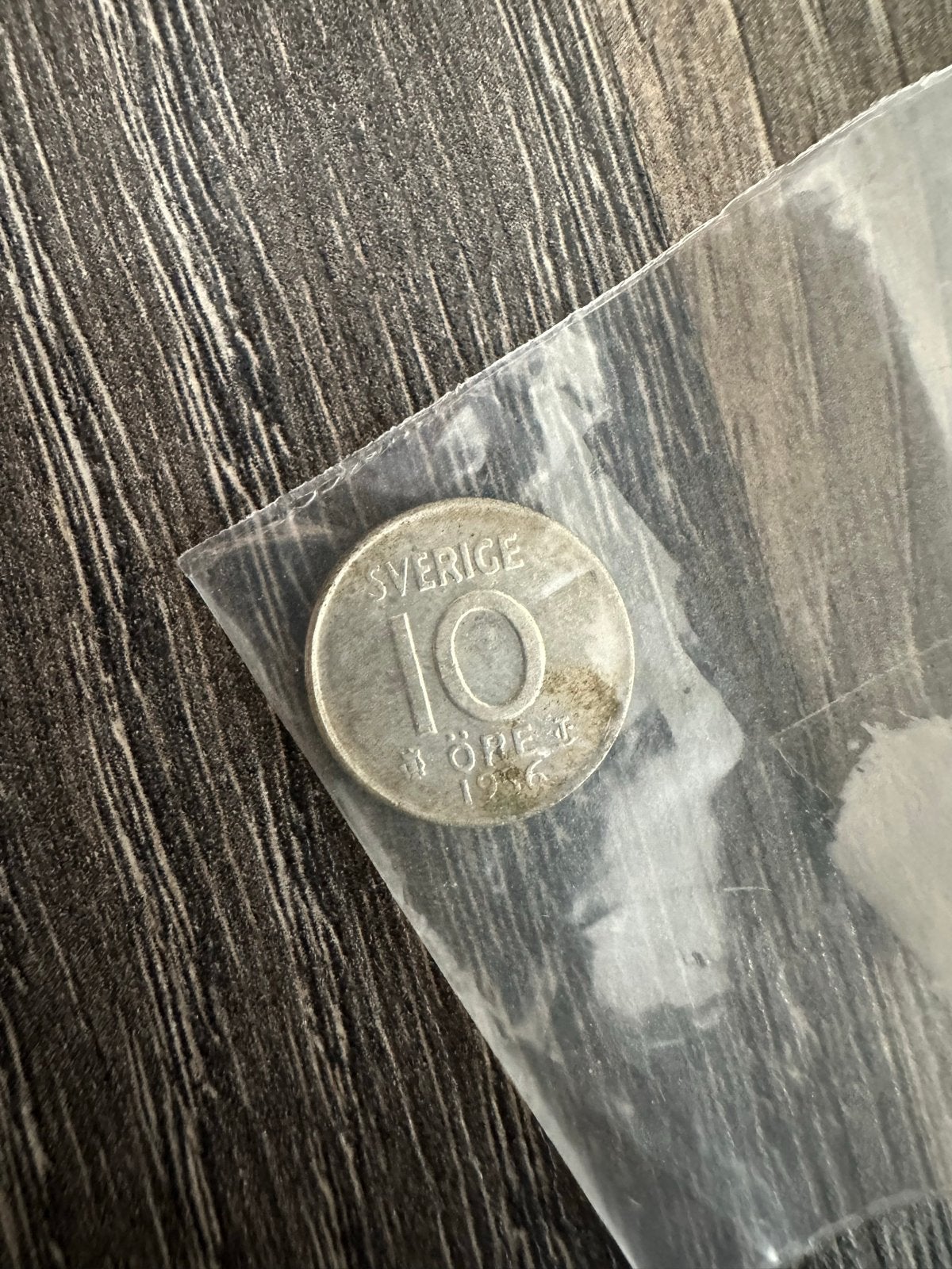Zweedse 10 Öre munt uit 1956, Verzenden, Losse munt, Zilver