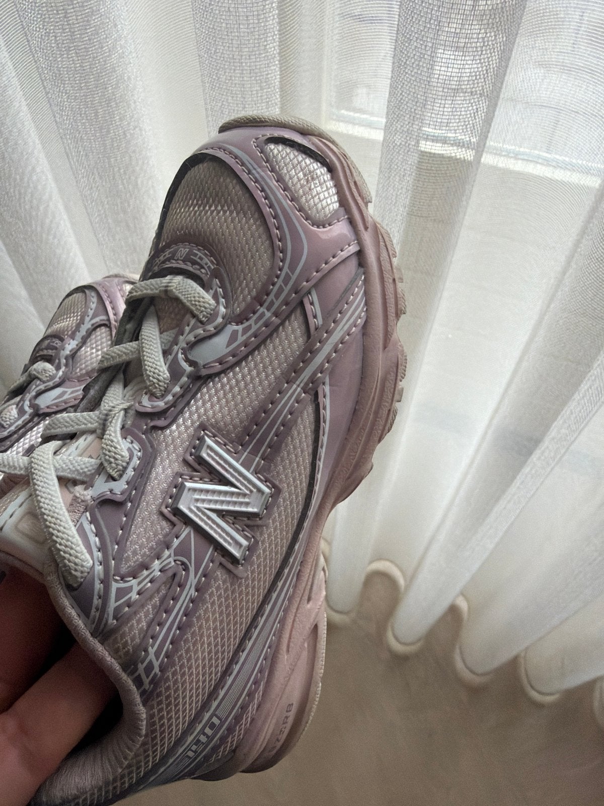 New Balance 1906R sneakers voor kinderen - Roze/Wit, Ophalen, Zo goed als nieuw, Meisje, Sportschoenen