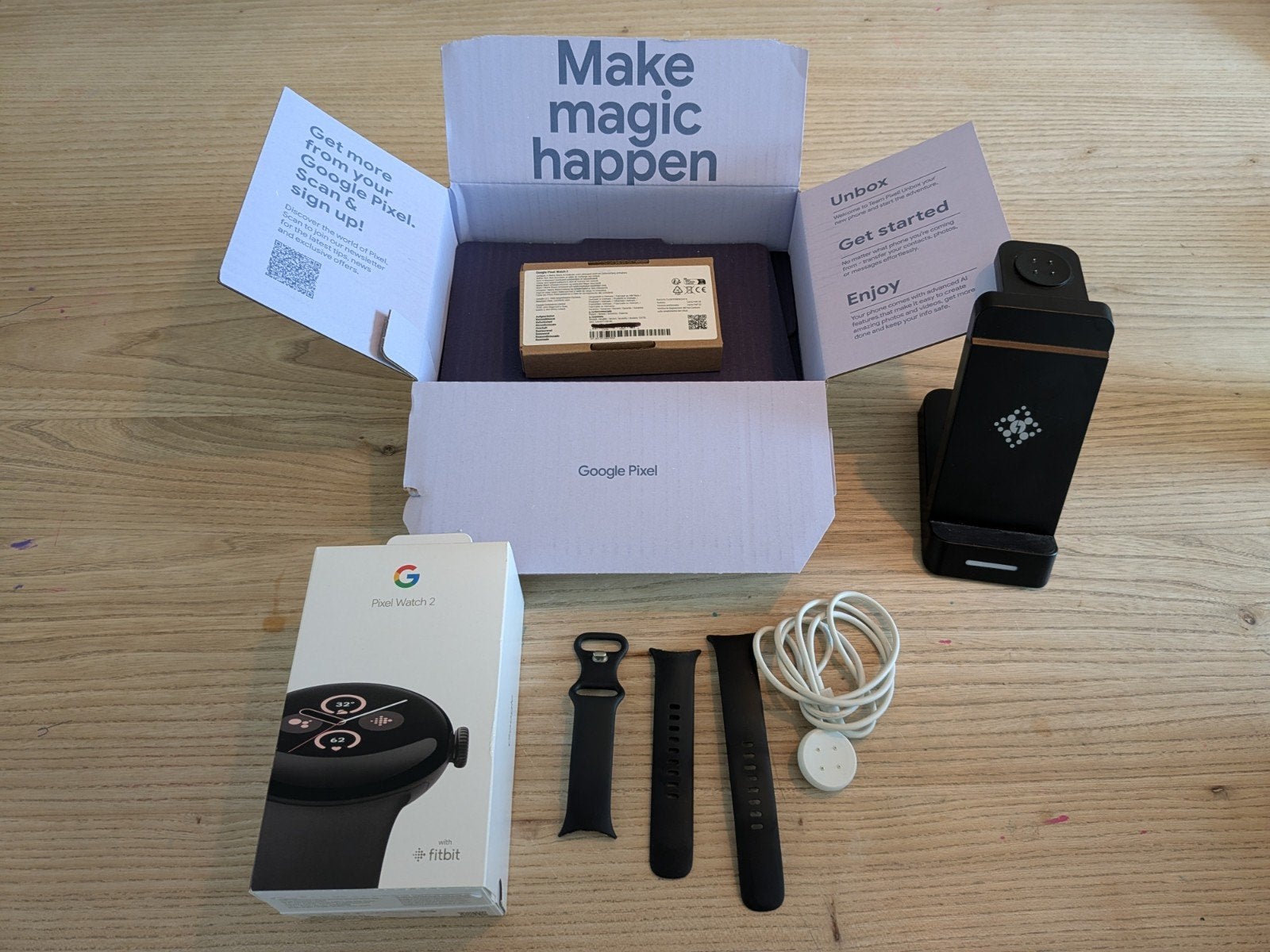 Google Pixel Watch 2 Refurbished - Nieuw, Google, Zwart, Ophalen of Verzenden, Zo goed als nieuw