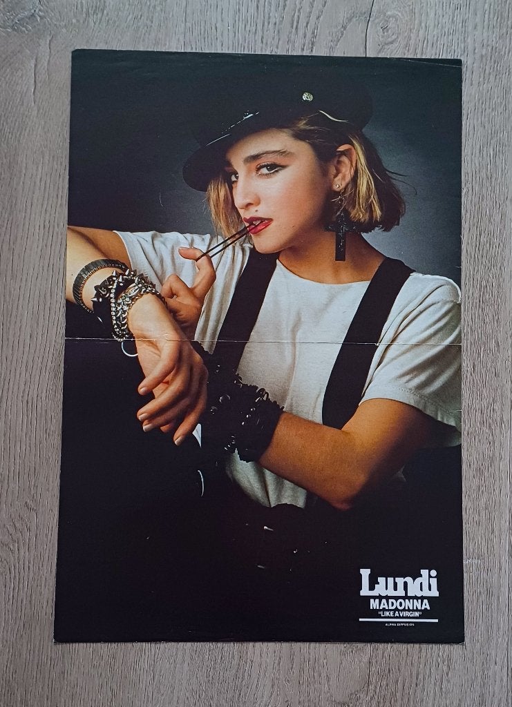 Madonna Lundi poster, Verzamelen, Verzenden, Zo goed als nieuw, A1 t/m A3, Film en Tv