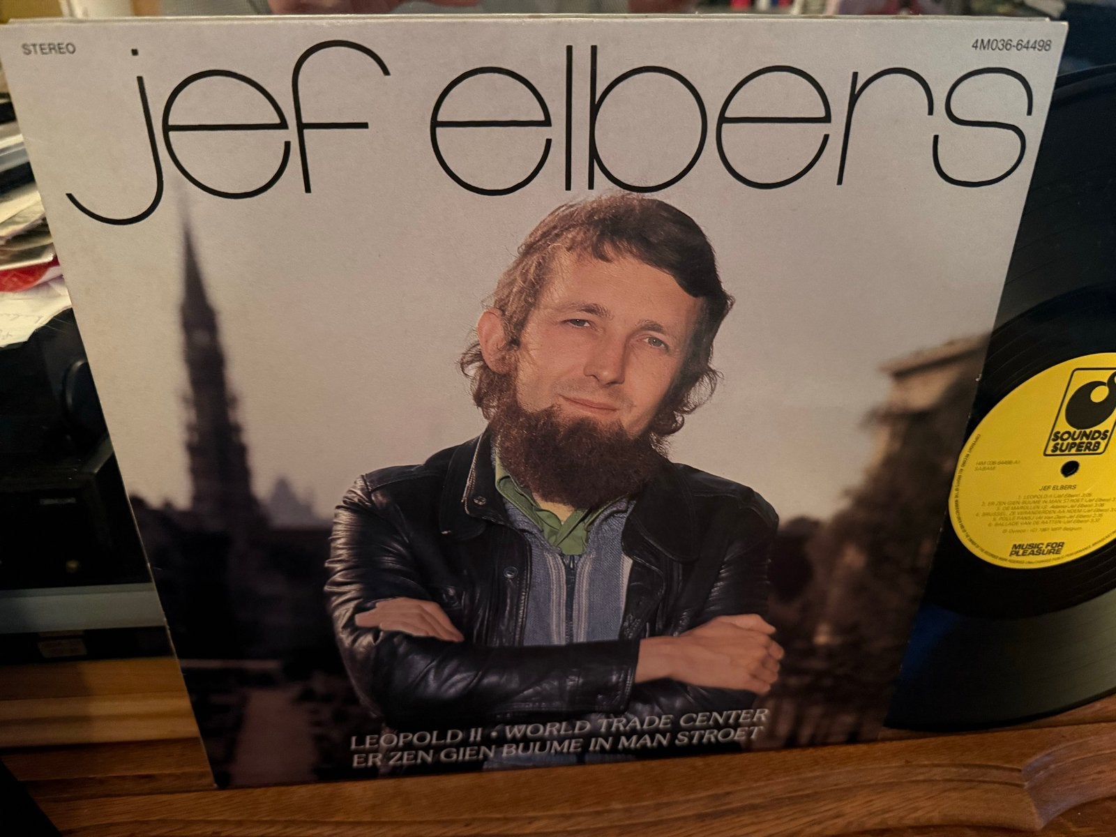 Jef Elbers - Leopold II / World Trade Center LP, LP, Overige genres, Originele persing, Ophalen of Verzenden