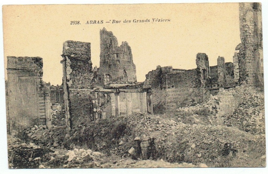 Arras  Nr. 158  Rue des Grands-Veziers, Ophalen of Verzenden, 1920 tot 1940, Ongelopen, Frankrijk