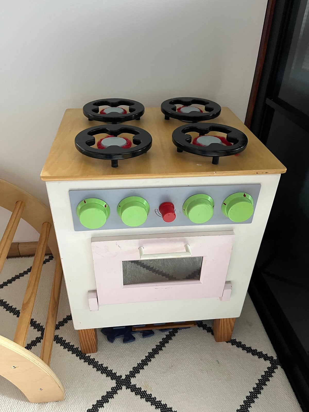 Play kitchen cooker / Speelkeuken kookplaat, Ophalen, Zo goed als nieuw