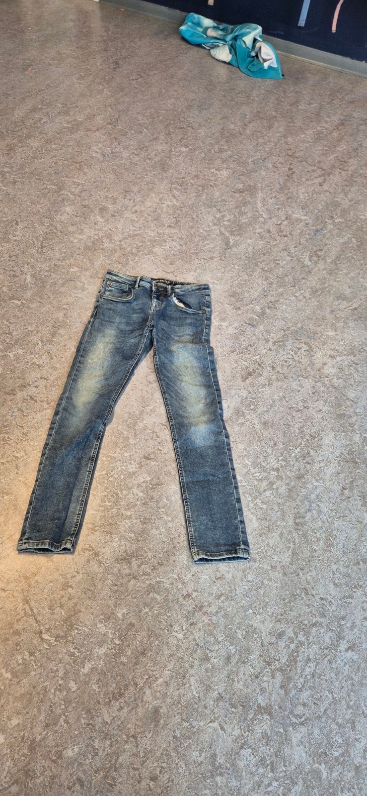 Stoere blauwe skinny jeans van Street Rebel, Blauw, Overige jeansmaten, Gedragen, Street Rebel