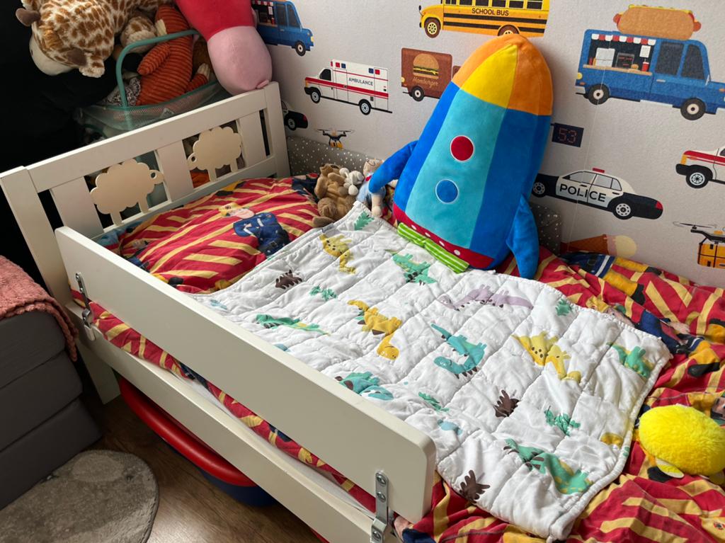 Ikea peuterbed, Gebruikt, 70 tot 85 cm, 160 tot 180 cm, Ophalen