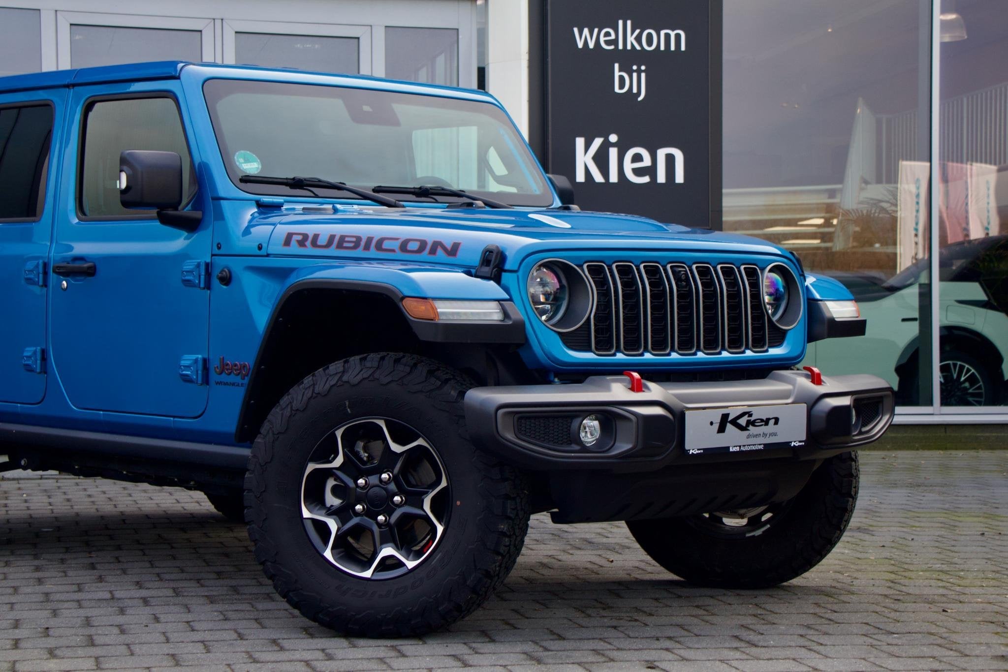Jeep Wrangler 2.0T Rubicon VAN | 3500 trekvermogen | Groot n, Automatische klimaatregeling, Stof, 4 cilinders, Blauw