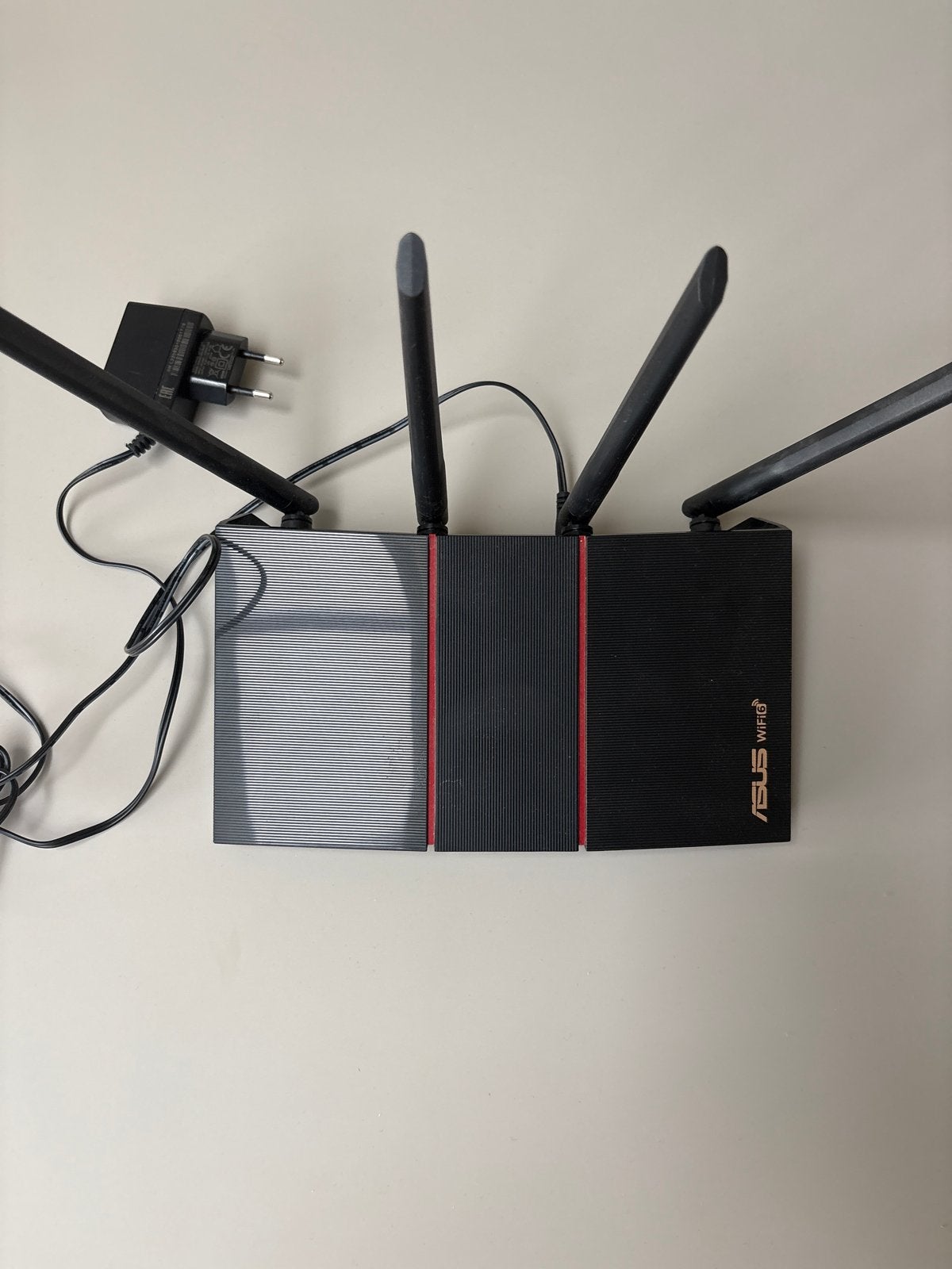 ASUS RT-AX55 AX1800 Dual Band WiFi 6 Router, Computers en Software, Routers en Modems, Ophalen, Zo goed als nieuw, Router