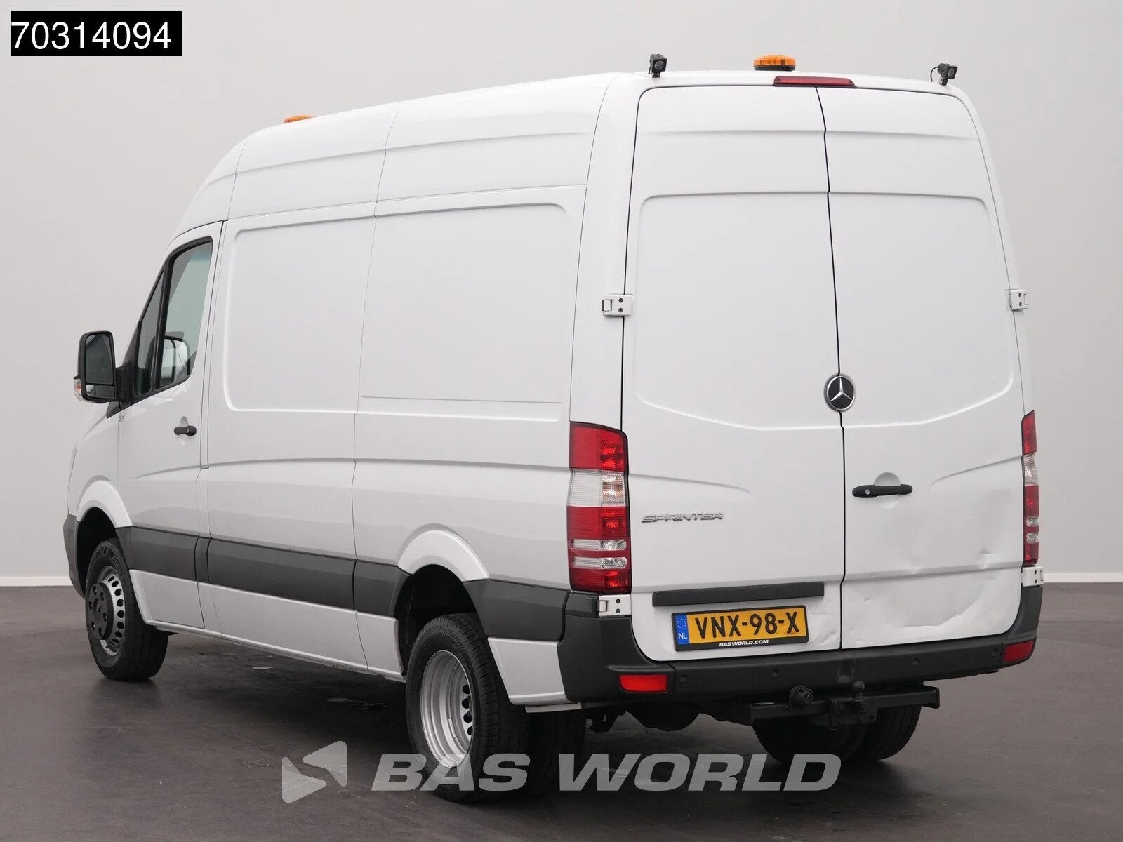 Mercedes Sprinter 416 CDI Dubbellucht L2H2 Trekhaak Navi Air, Auto's, Bestelauto's, Stof, Gebruikt, 4 cilinders, 2000 kg