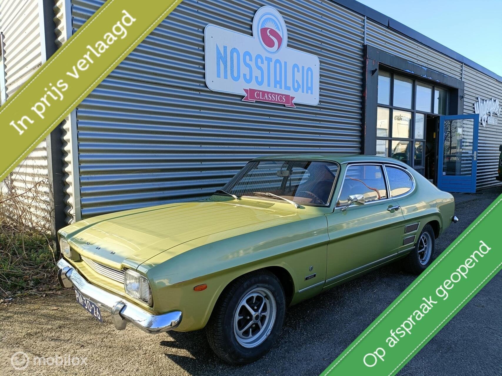 Nette Ford Capri XL V4 van 1970, Auto's, Overige carrosserieën, 4 stoelen, Handgeschakeld, 1288 cc