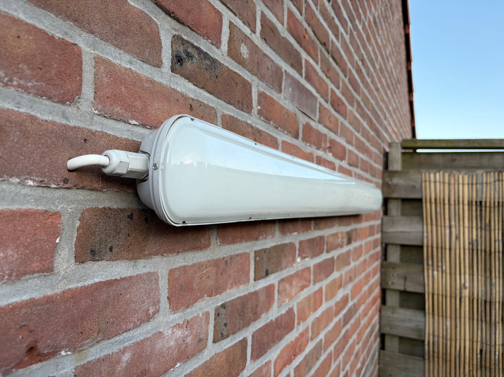 Buitenlamp TL-LED balk 100cm (tuin, schuur, garage), Ophalen, Zonne-energie, Minder dan 50 watt, Led