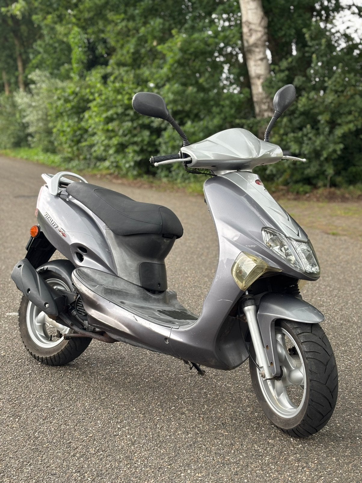 ✅ Kymco Vitality 4T Blauw kenteken Inruilkoopje! ✅, Fietsen en Brommers, Ophalen of Verzenden, Zo goed als nieuw, Benzine, Overige modellen