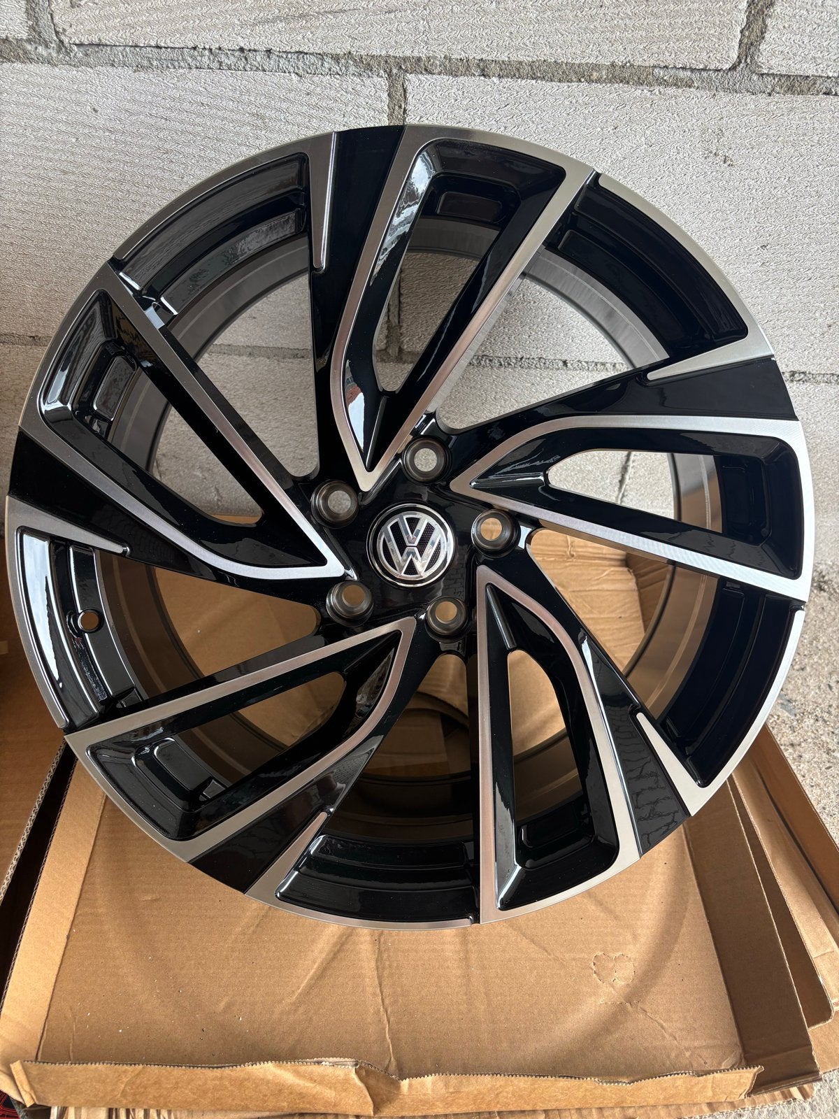 18* VW | 5x112 | ET 45 | Nieuw complete set!, Velg(en), Nieuw, Personenwagen, Ophalen