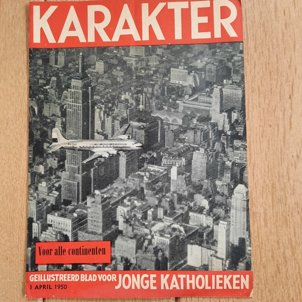 KARAKTER voor jong katholieken - 1 april 1950, Ophalen of Verzenden