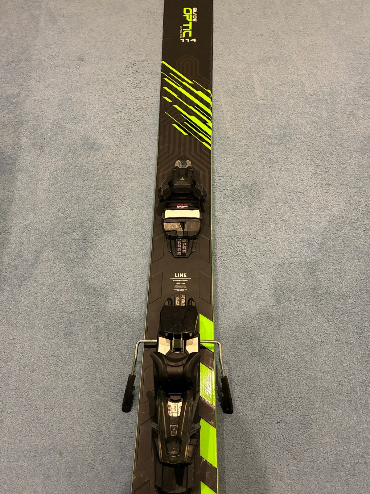 Line Blade Chronic 114 Ski's, Sport en Fitness, Skiën en Langlaufen, Overige merken, 180 cm of meer, Ophalen of Verzenden, Zo goed als nieuw