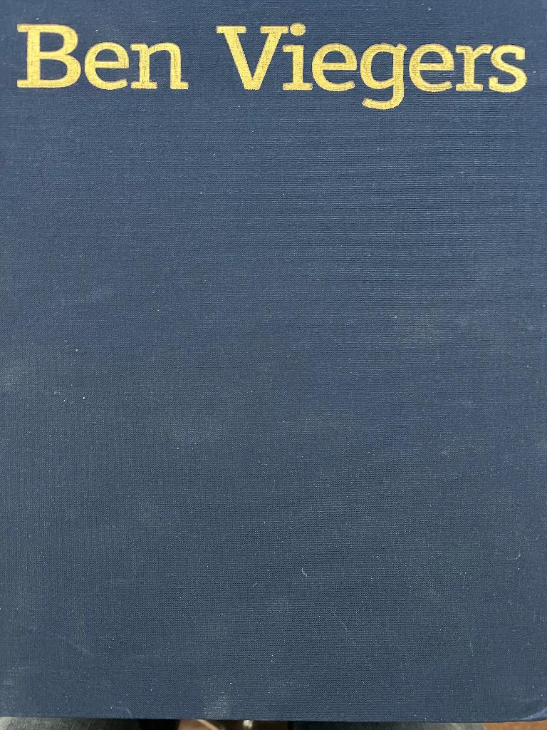 Boek Ben Viegers inclusief Ets 7/30, Ophalen of Verzenden, Zo goed als nieuw, Zie beschrijving, Schilder- en Tekenkunst