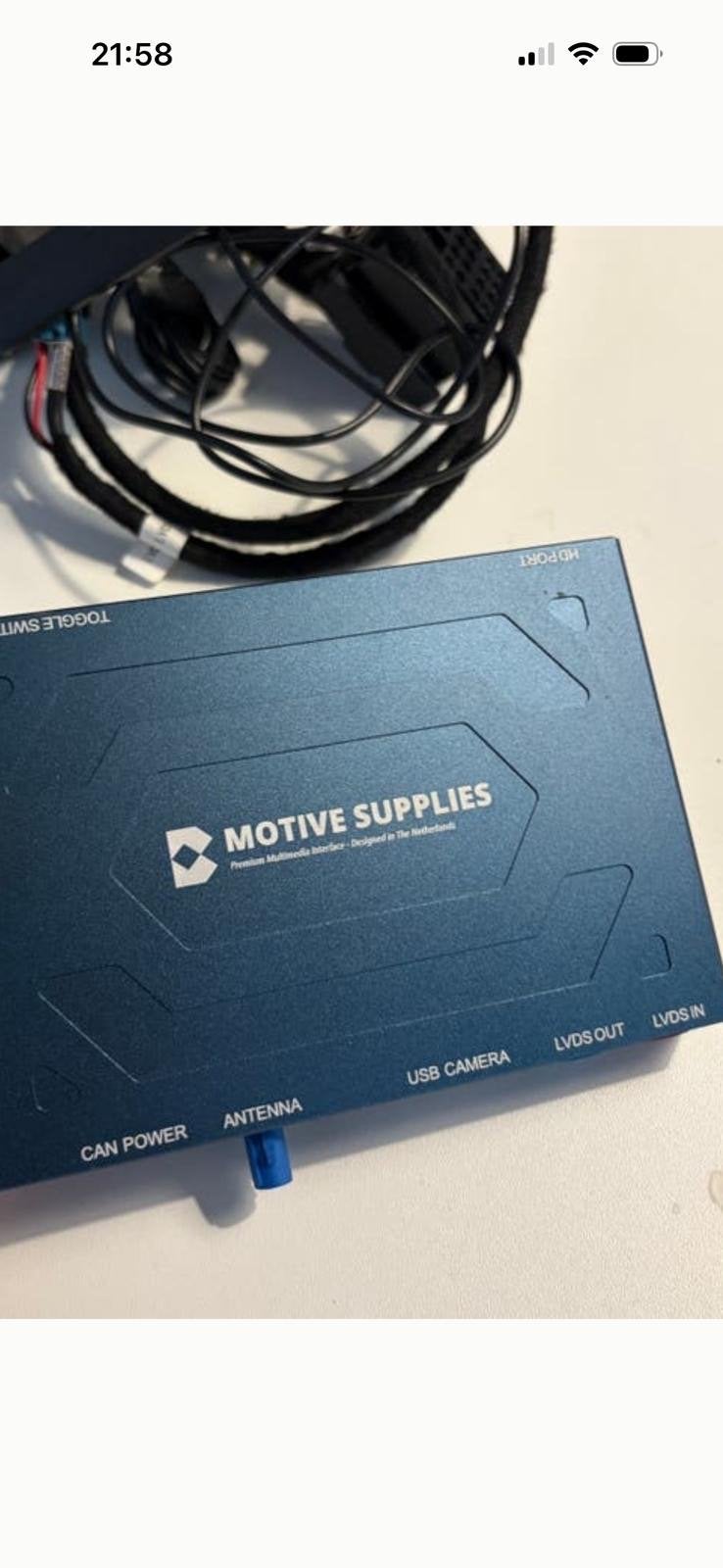 Motive Supplies GPXBM2022H-NBT Multimedia Interface Auto, Auto diversen, Auto-accessoires, Ophalen of Verzenden, Nieuw