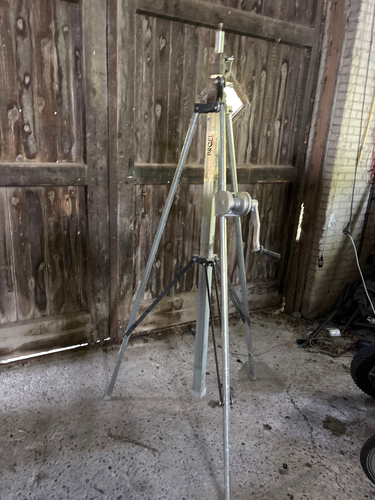Proel Lighting PL110 Windup Statief - 4,8m Hoog, Ophalen, Gebruikt, Overige typen