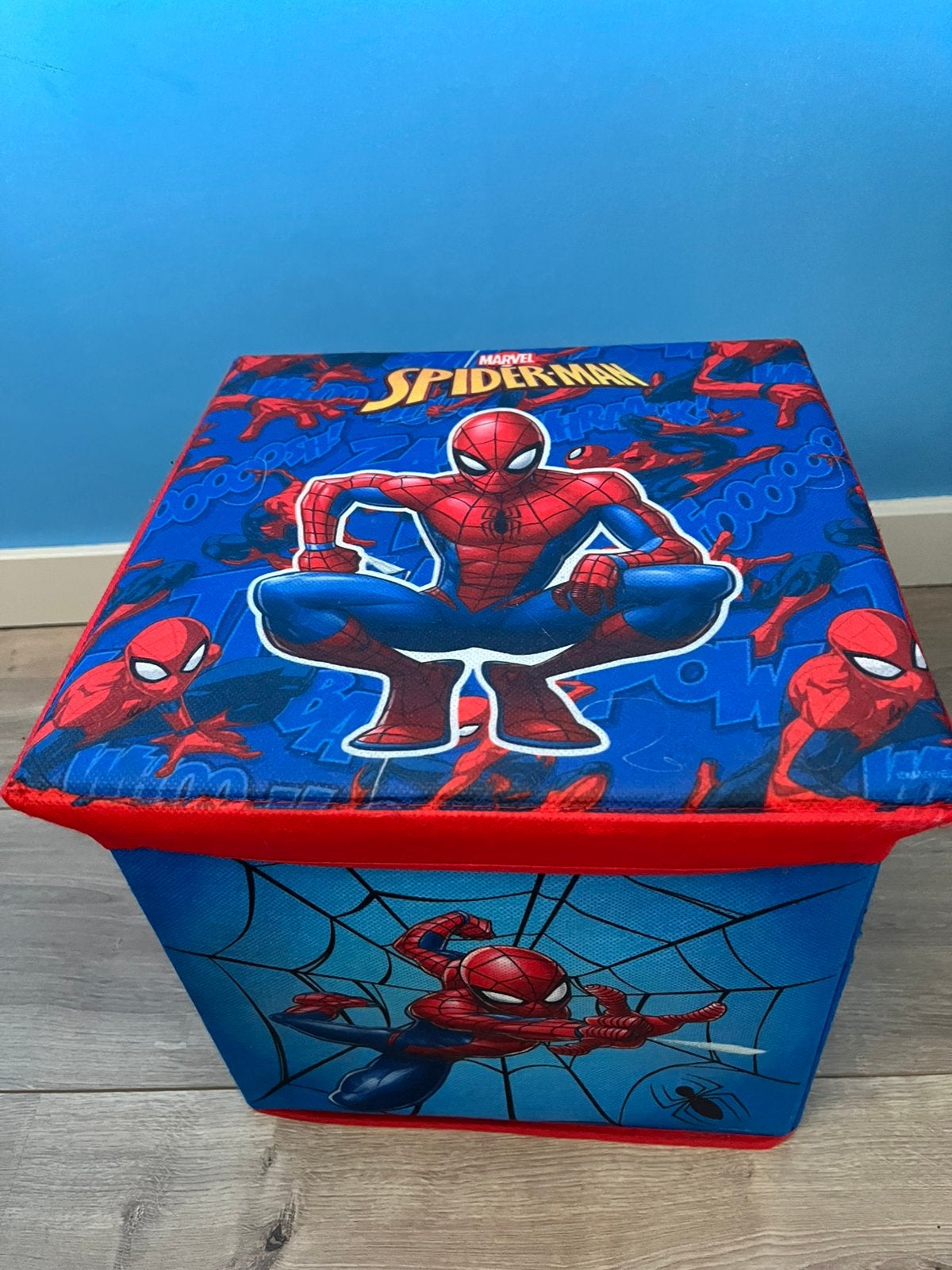 Spiderman opbergdoos, Ophalen of Verzenden, Zo goed als nieuw, Overige typen