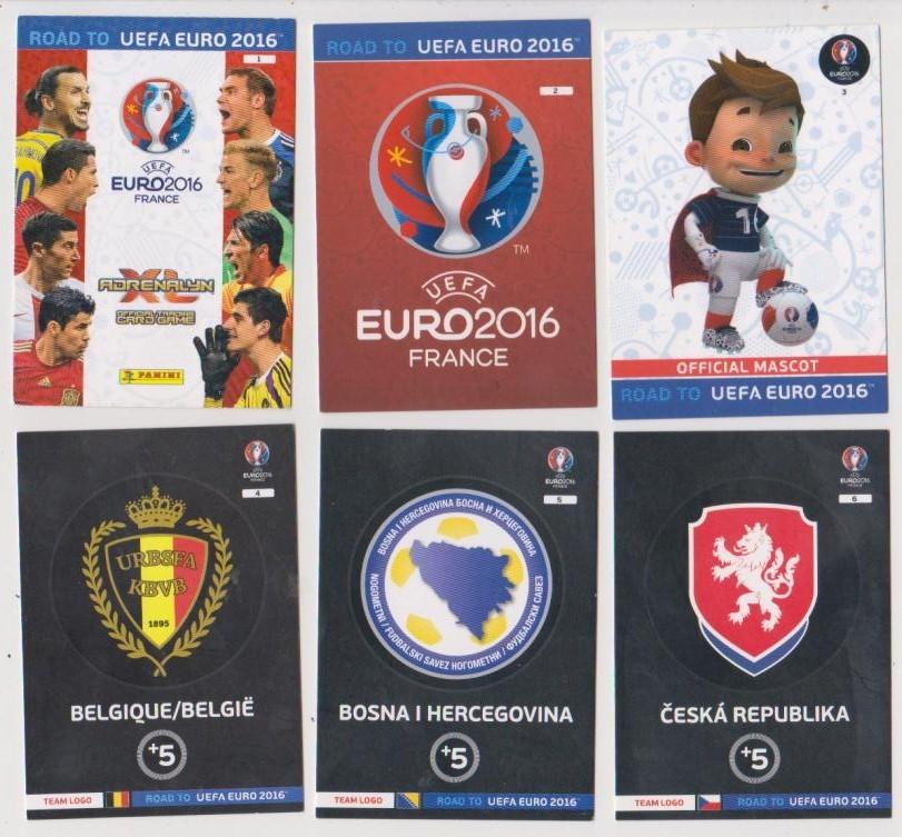 Panini krt Road to EURO 2016, EK2016, Verzenden, Zo goed als nieuw, Buitenlandse clubs, Poster, Plaatje of Sticker