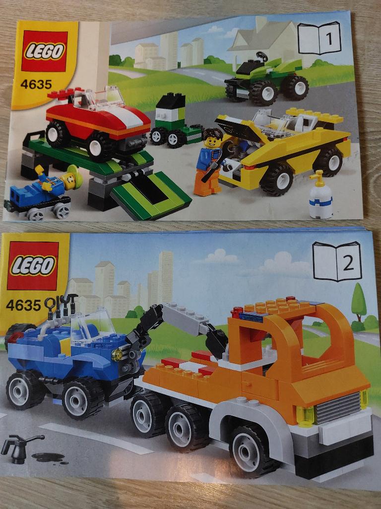 Legoset 4635 voertuigen, Gebruikt, Overige thema's, Lego, Ophalen of Verzenden