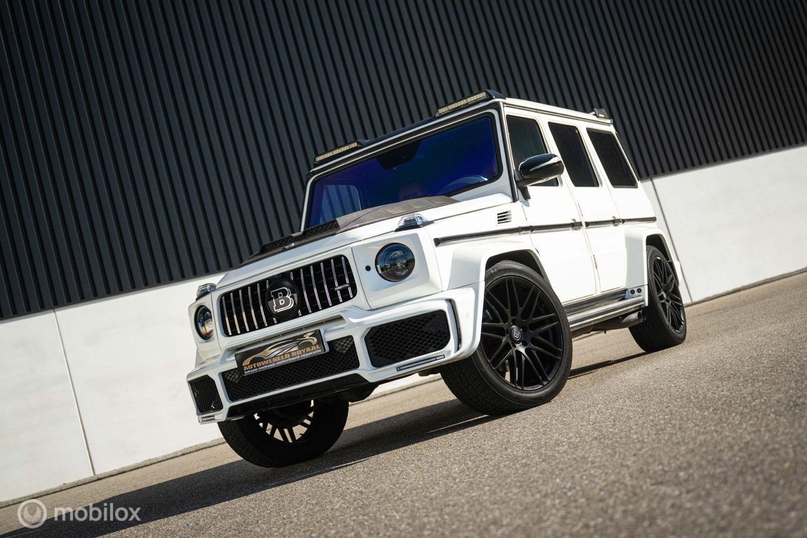 Dikke Mercedes G-klasse G700 V8*BRABUS*700PK*, 8 cilinders, G-Klasse, 7 stoelen, Wit
