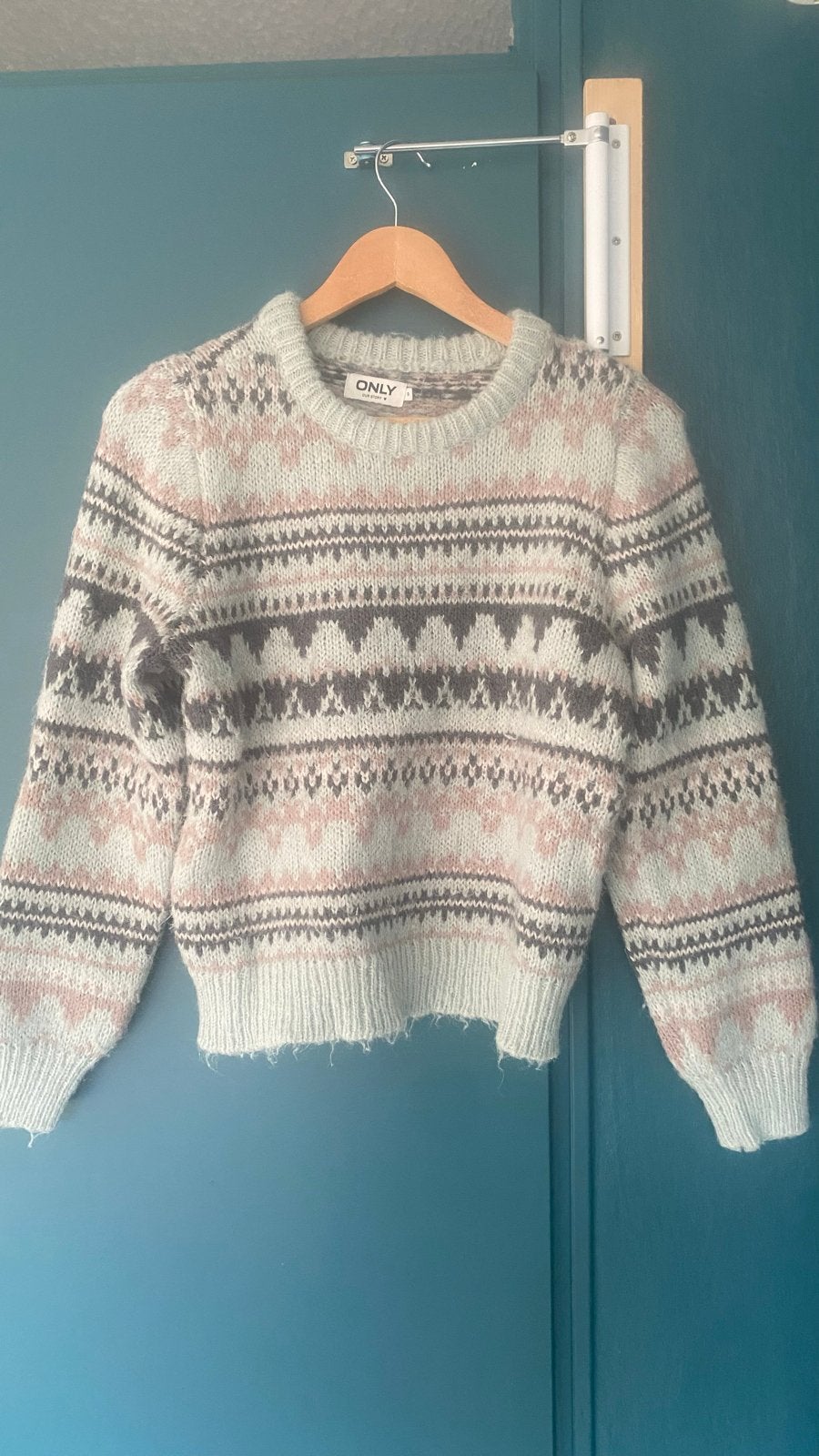 Only trui met Noorse print - Maat S, Ophalen of Verzenden, Zo goed als nieuw, Maat 36 (S), Overige kleuren