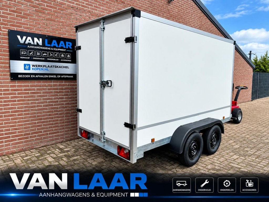 NIEUW XL gesloten aanhangwagen B rijbewijs Zero EmissieZone, Niet ingevuld, Nieuw, Niet ingevuld, Niet ingevuld