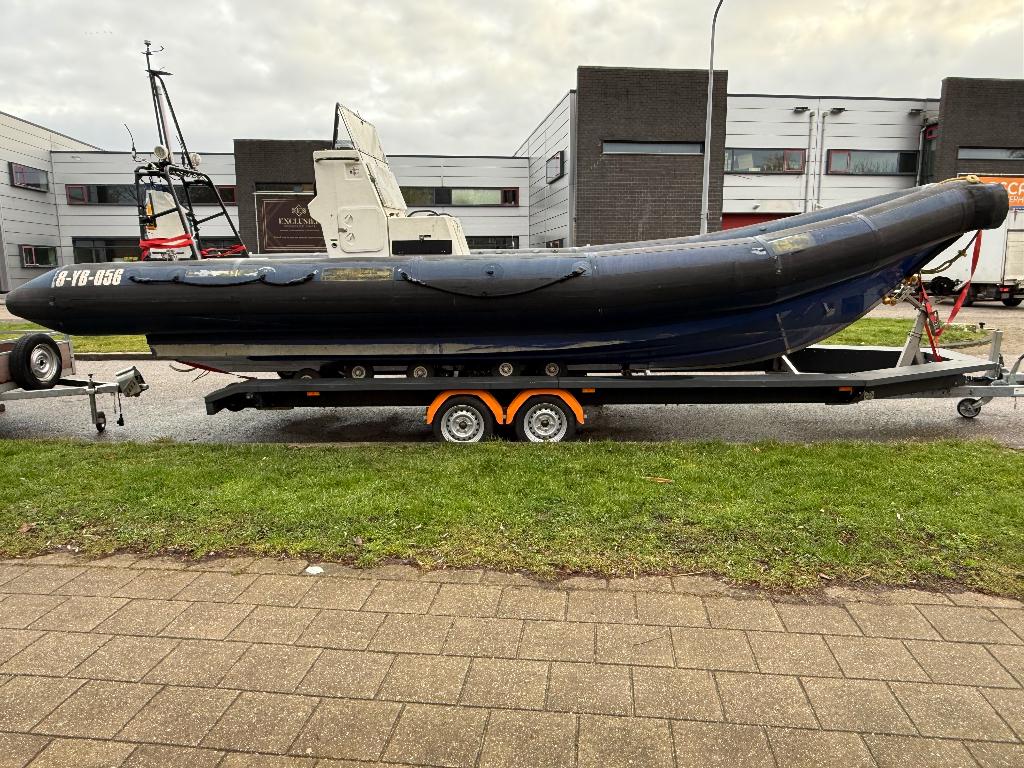 Boomeranger C-850 Cat B  8,5m Professionele RIB  Casco, Watersport en Boten, Ophalen of Verzenden, Gebruikt, Diesel, Overige materialen
