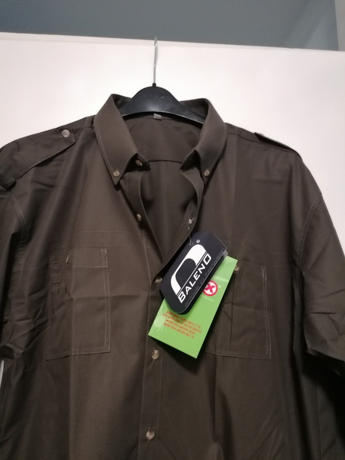 Baleno Buzzq Heren Overhemd - Nieuw met labels, Kleding | Heren, Overhemden, Bruin, Nieuw, Ophalen of Verzenden, Baleno