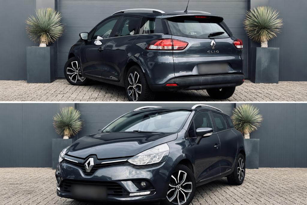 Renault Clio TCe 90pk 2019 Grijs metallic, Voorwielaandrijving, 898 cc, Stof, Zwart