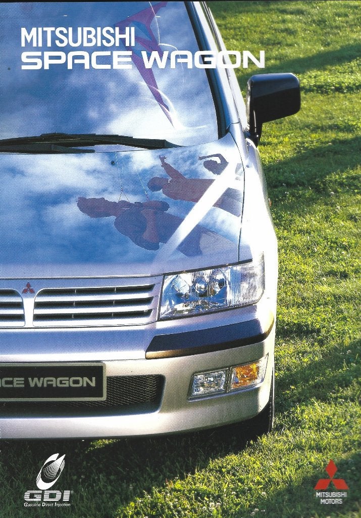 Brochure Mitsubishi Space Wagon 1998, Ophalen of Verzenden, Gelezen, Mitsubishi