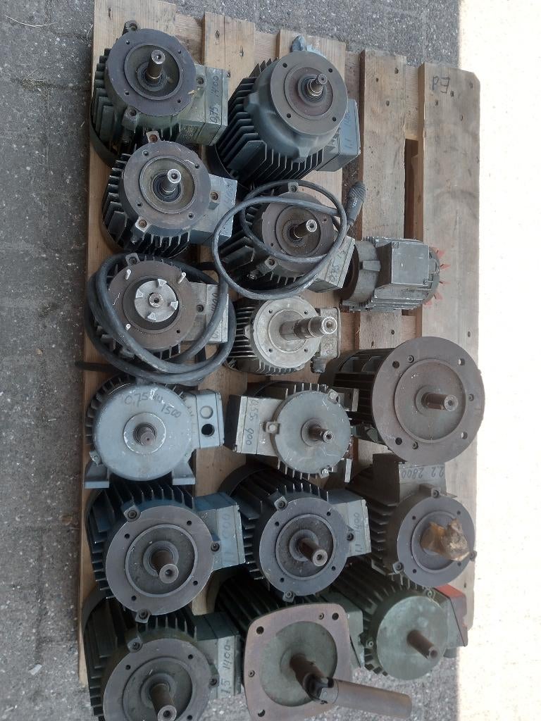 electromotoren, Doe-het-zelf en Verbouw, Overige Doe-het-zelf en Verbouw, Ophalen, Gebruikt