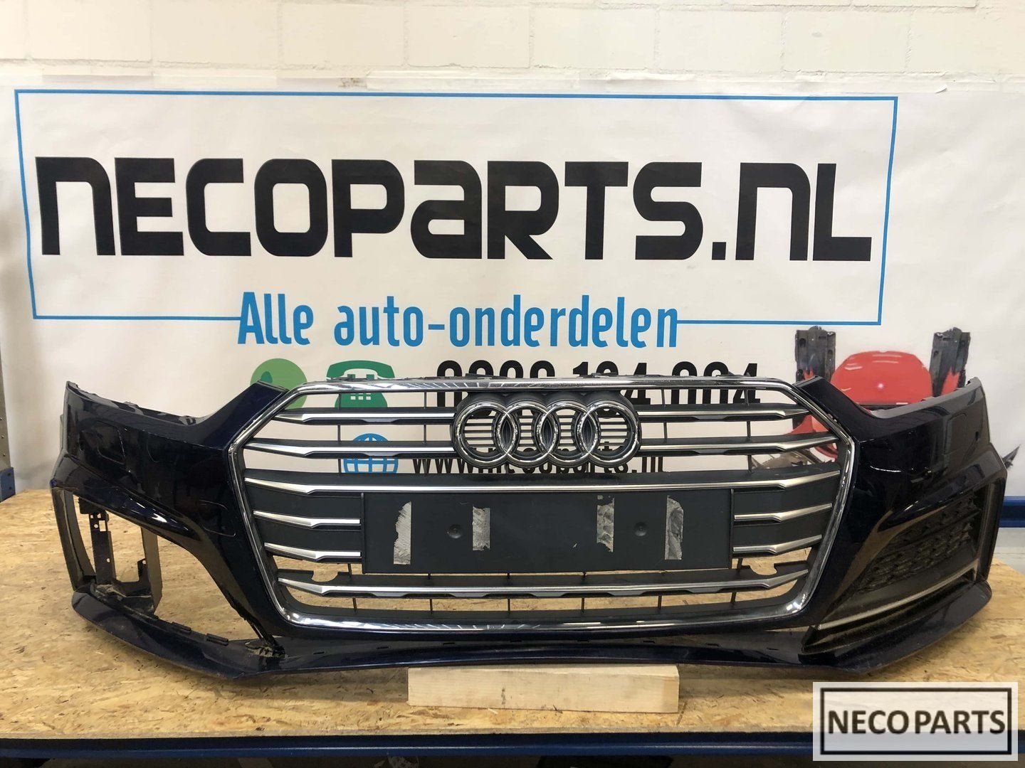 Audi A5 B9 8W F5 S5 s line voorbumper grill 8W6807437FL, -, Voor, -, Bumper