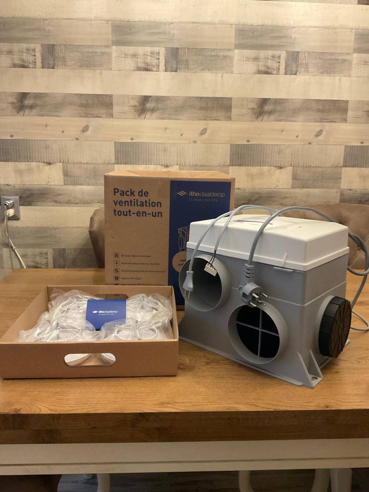 Itho Daalderop CVE-ECO-VE Ventilatiebox All-in-one, Ophalen, Nieuw, Ventilator en Afzuiger
