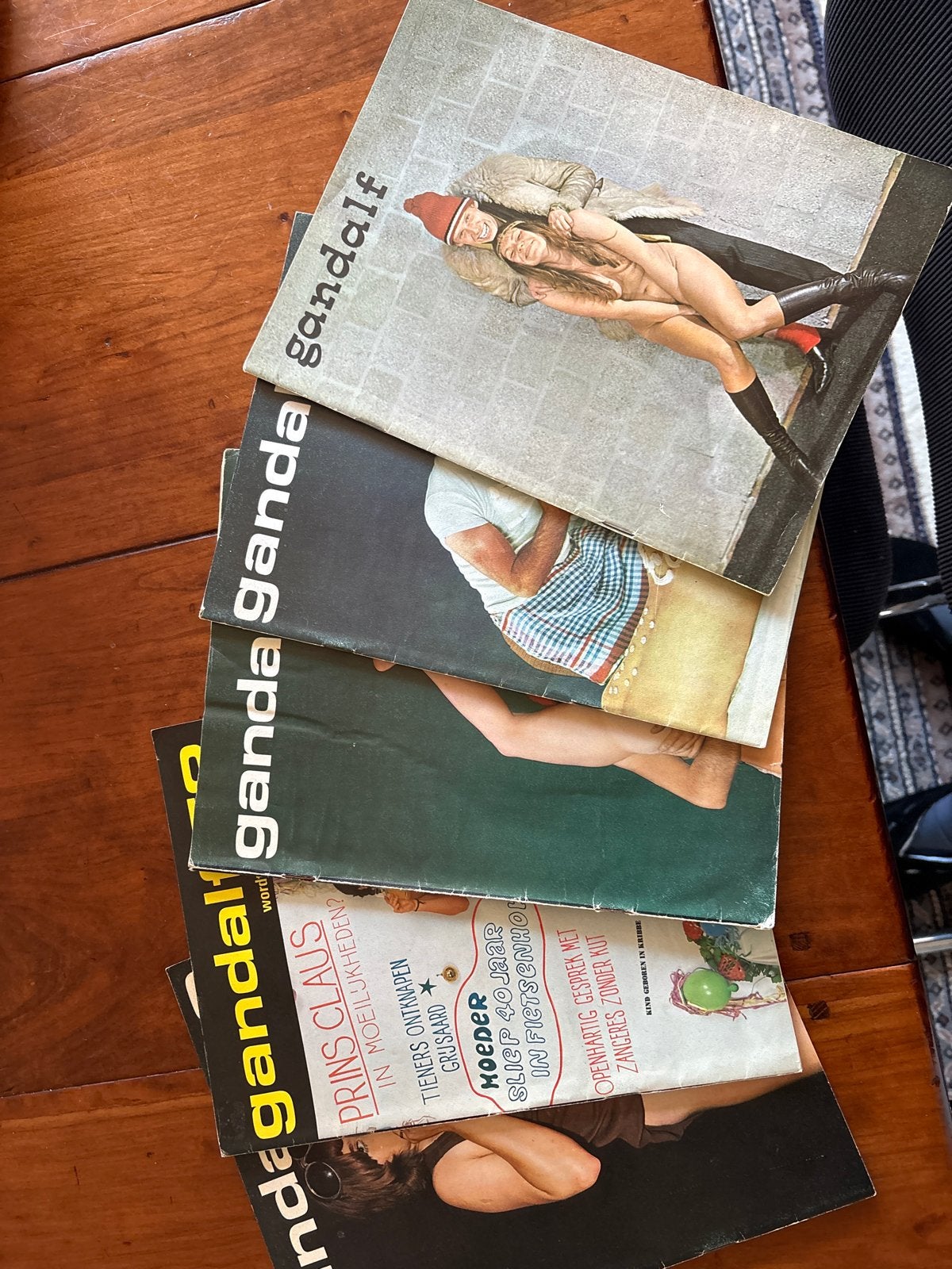 Gandalf Tijdschriften Nummers 45, 47, 49, 50, 52, Boeken, Ophalen of Verzenden, Gelezen, Overige typen
