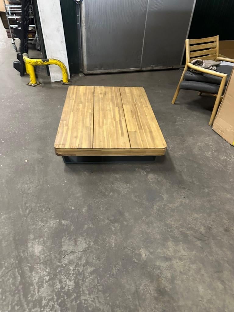 Toronto Koffie tafel, Ophalen, Gebruikt, Teakhout, 50 tot 100 cm