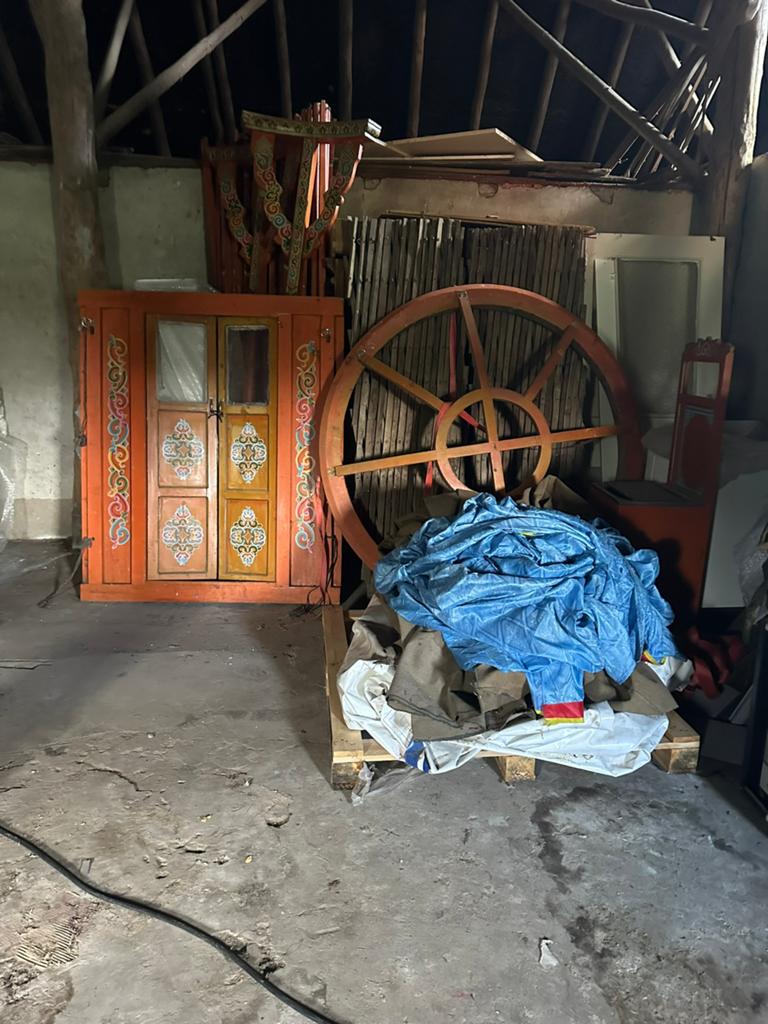 6 muurs yurt  yoert, Ophalen of Verzenden, Zo goed als nieuw